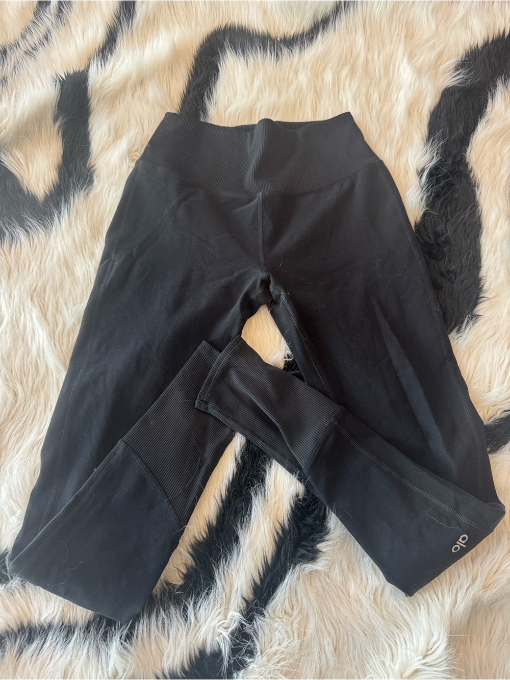 ALO Yoga Black Layered Leggings